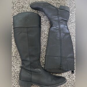 Simply Vera Vera Wang Black Over the Knee Boots